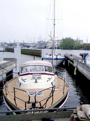 Foto van Happy Monster (eindelijk weer) te water